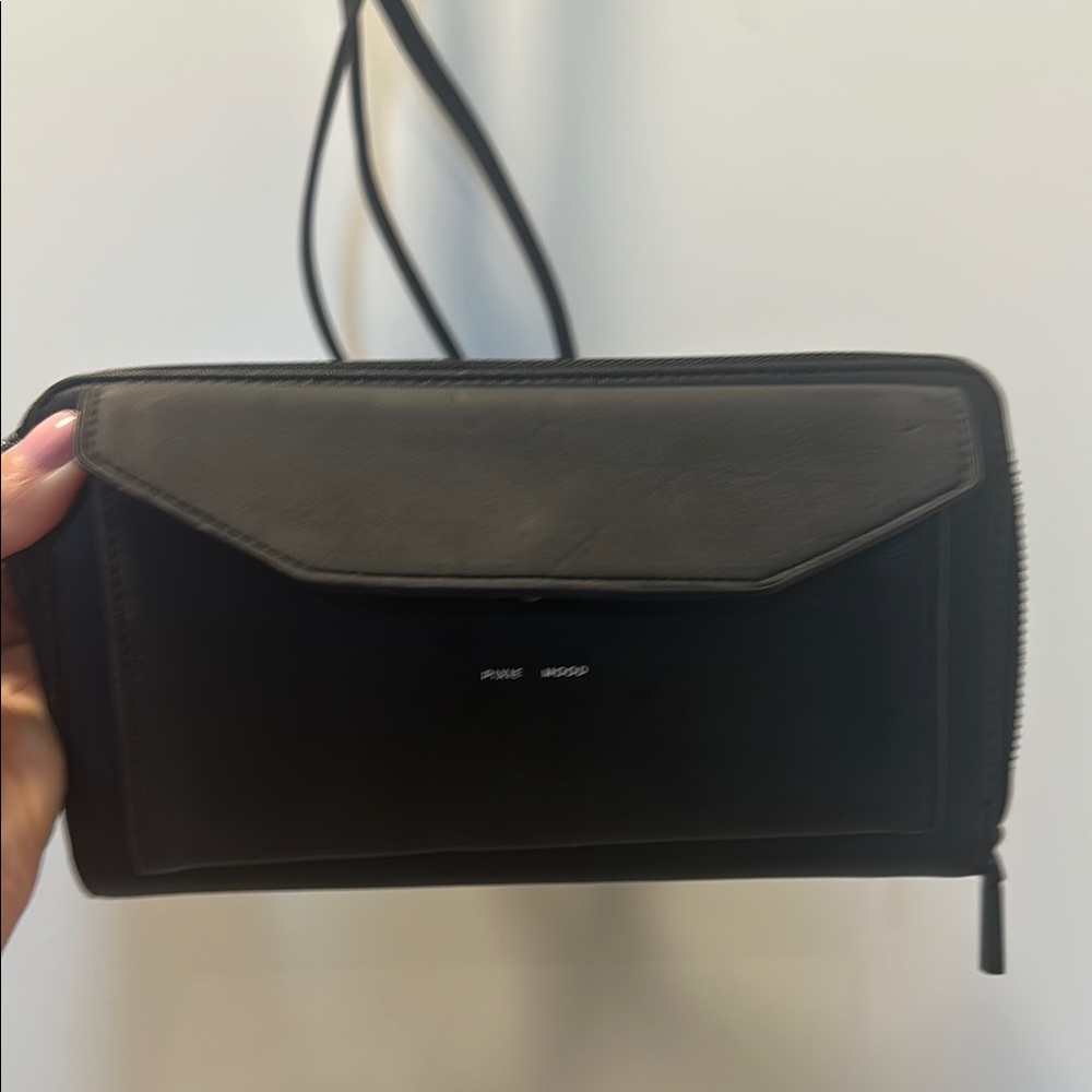 Pixie Mood Black Minimalist Crossbody Bag